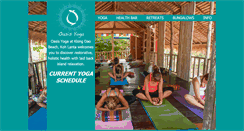 Desktop Screenshot of oasisyoga-lanta.com